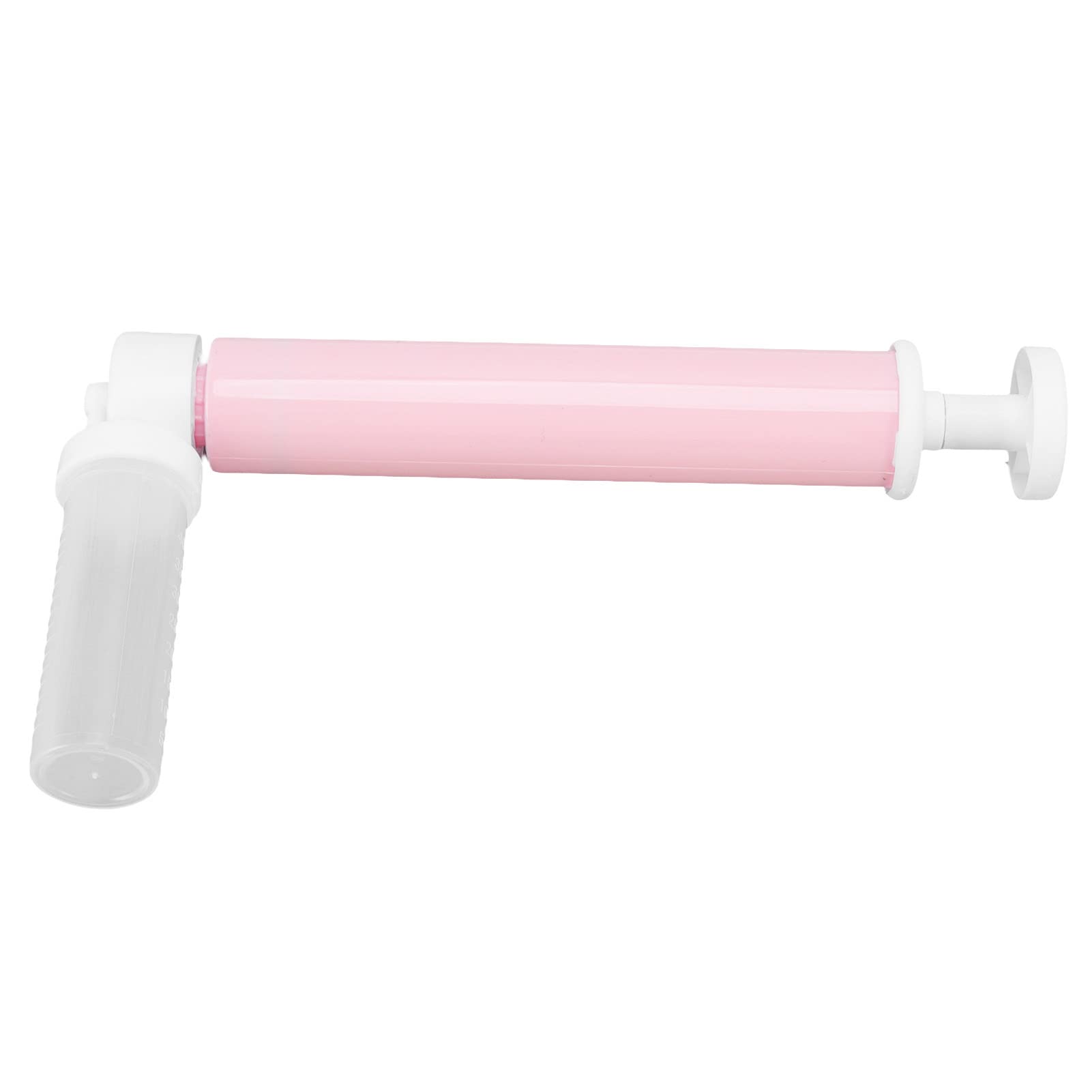 Leak-Proof Manual Cake Coloring Spray with Transparent Tank - Pink Airbrush Pump for Chocolate, Cake & Pastry Decoration | Perfect for Birthday Parties, Wedding Cakes & Baking Classes