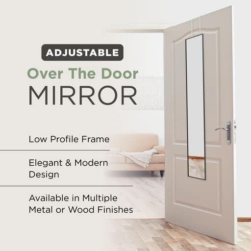 Mirrotek Full Length Over The Door Mirror 13.7