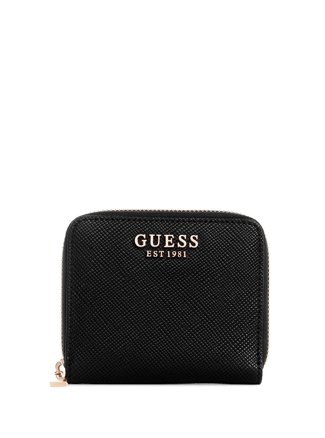 GUESS Women's Laurel Small Zip Around Wallet - Stylish & Compact Wristlet for Everyday Use - Perfect for Work, Travel, and Shopping