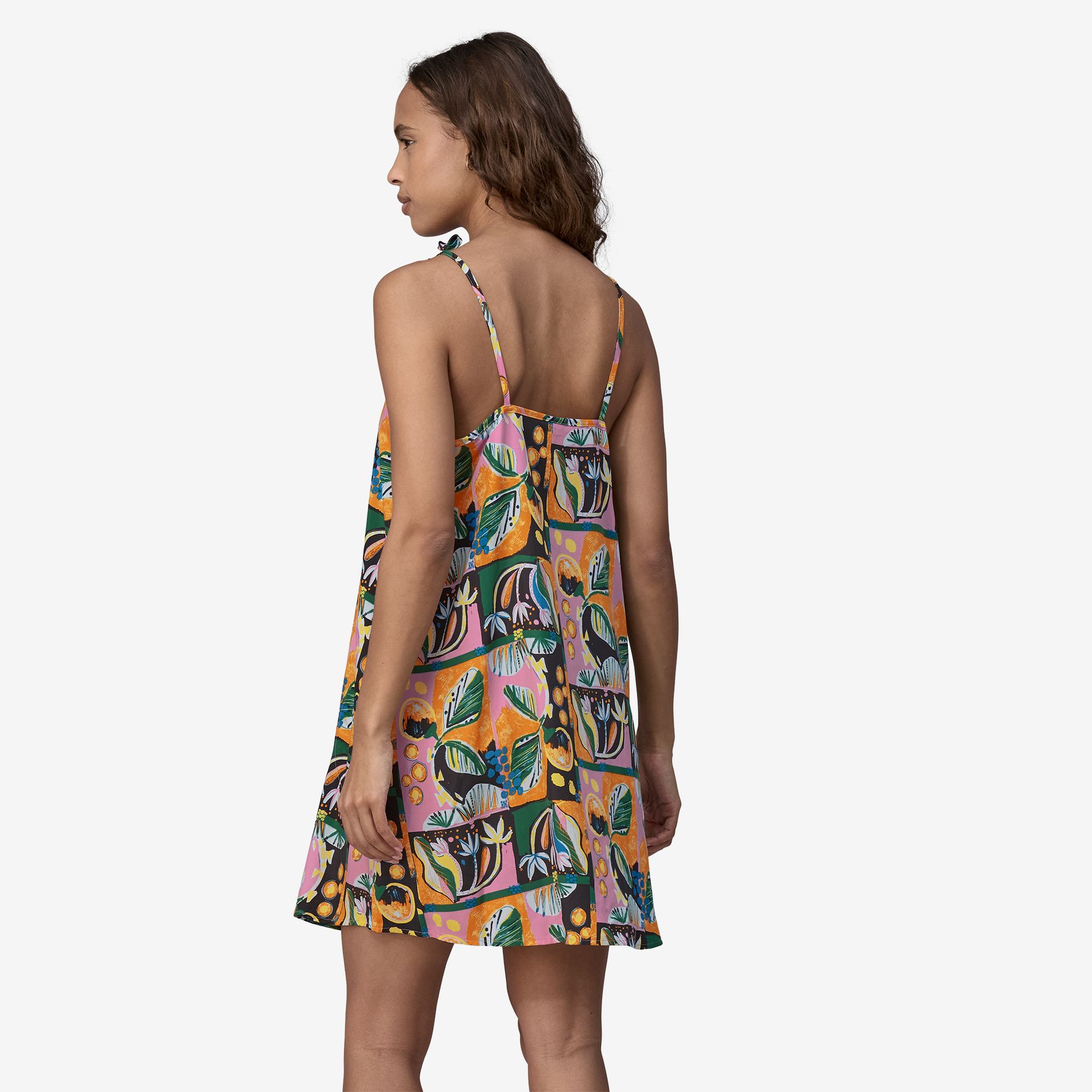 Women's Pataloha® Tie Dress - Stylish Floral Print Summer Dress for Casual Outings, Beach Vacations & Date Nights
