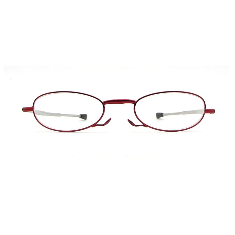 Mini Portable Folding Reading Glasses - Lightweight & Compact for Travel, Office & Outdoor Use | Perfect for Reading, Crafts & Hobbies