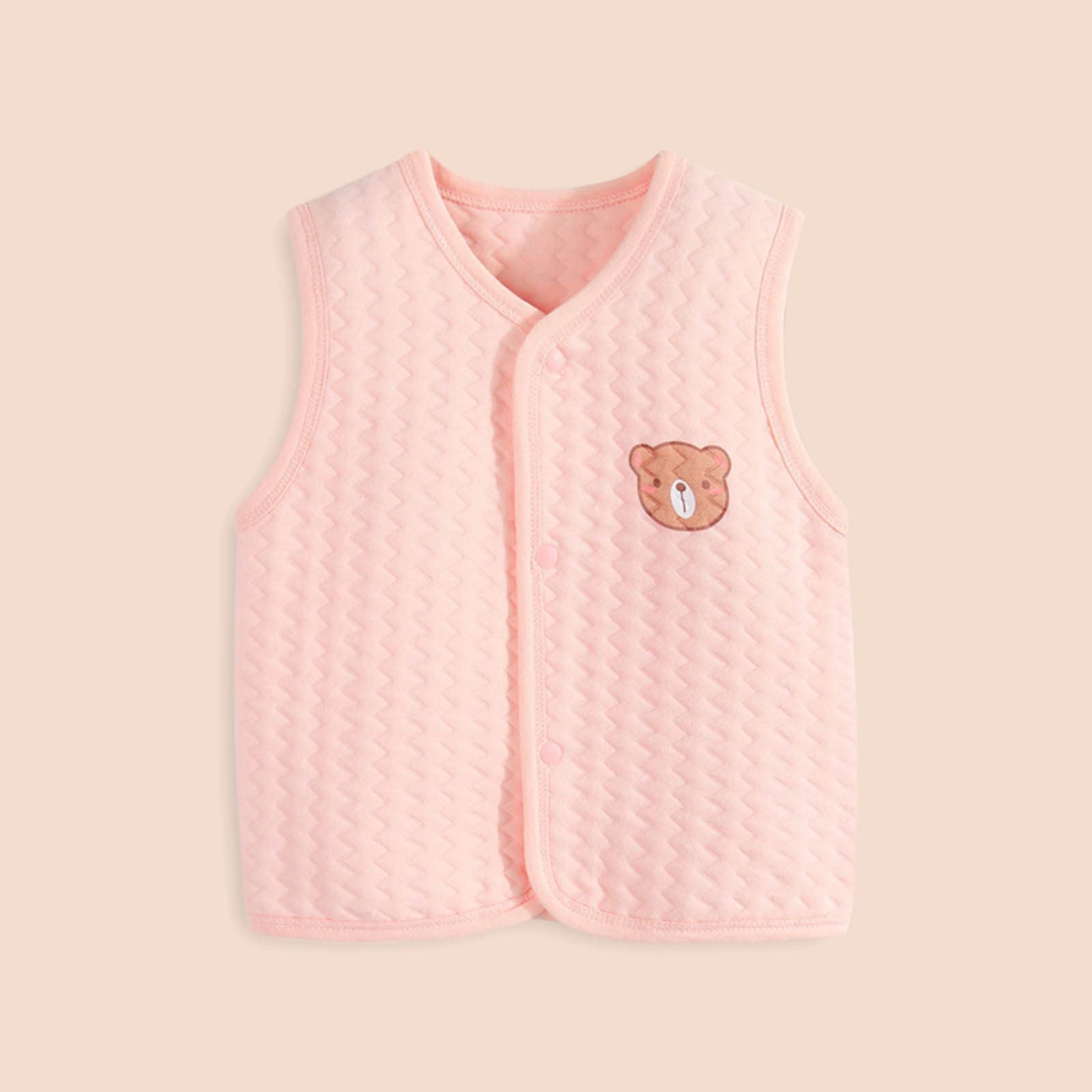 Toddler Girls & Boys Fleece Vest - Winter Sleeveless Jacket for Kids | Warm Baby Outerwear for Outdoor Play & School