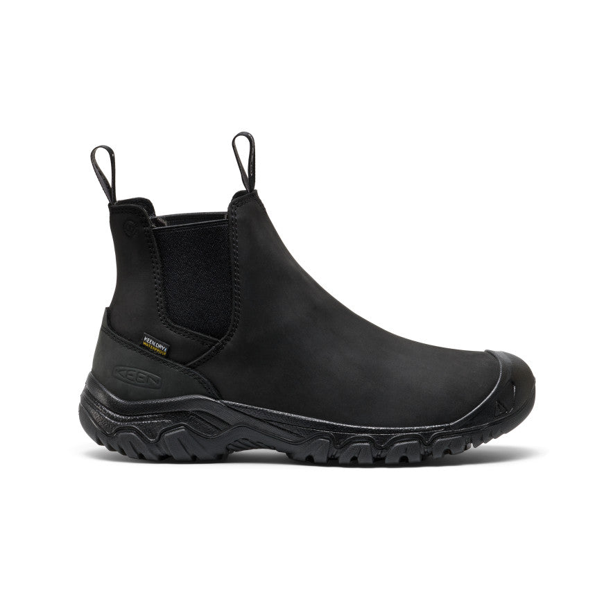 Men's Anchorage IV Waterproof Winter Boots - Black/Black | Slip-Resistant Hiking & Snow Boots for Outdoor Adventures