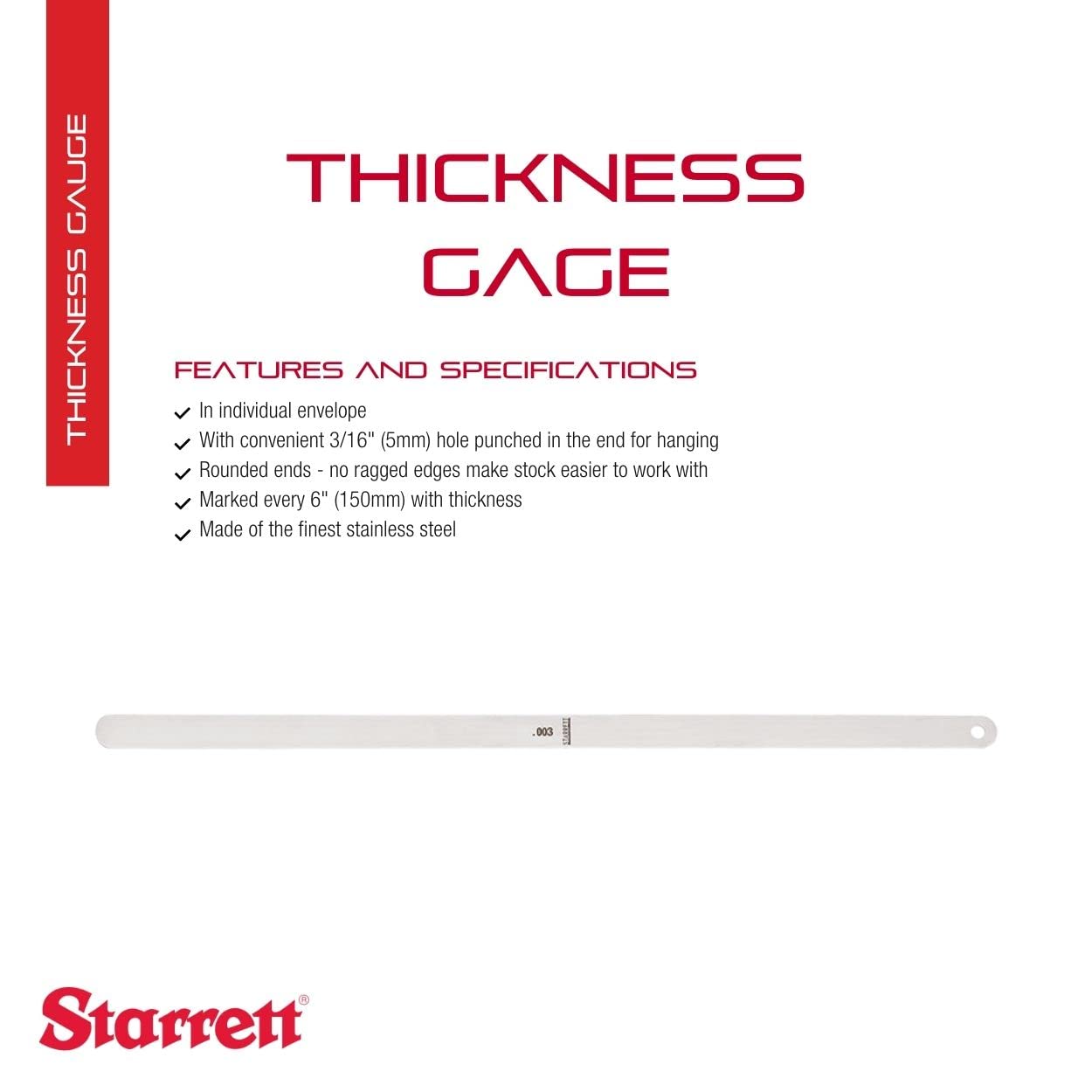 Starrett 12