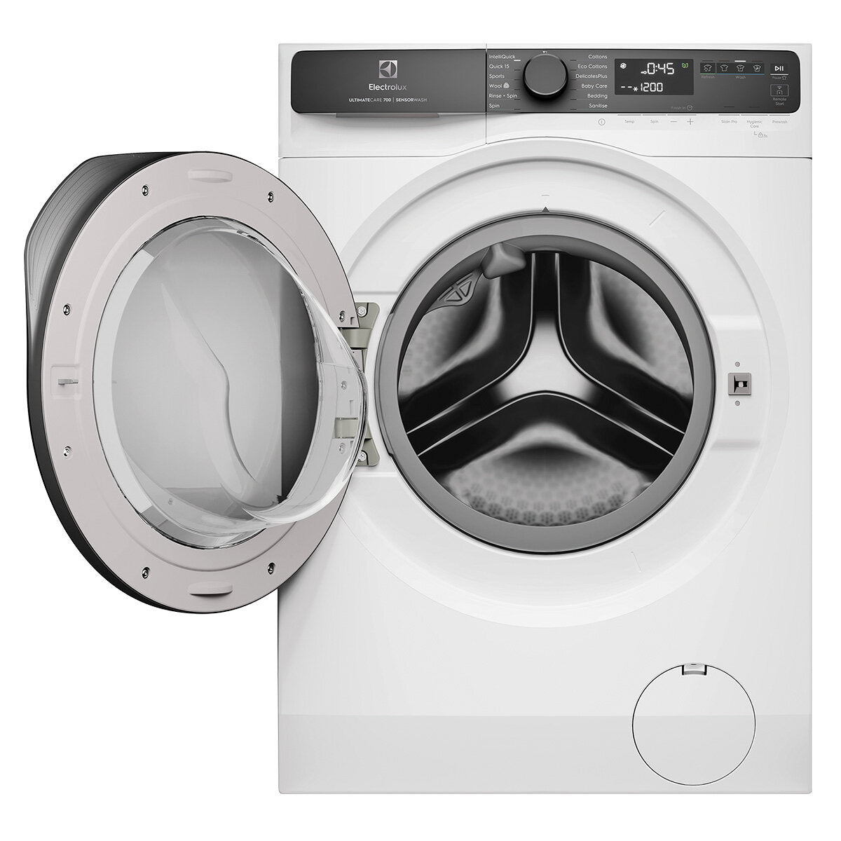 Electrolux 9kg UltimateCare 700 Front Load Washing Machine EWF9043R7WC - Energy Efficient, Quiet & Large Capacity for Family Laundry Needs