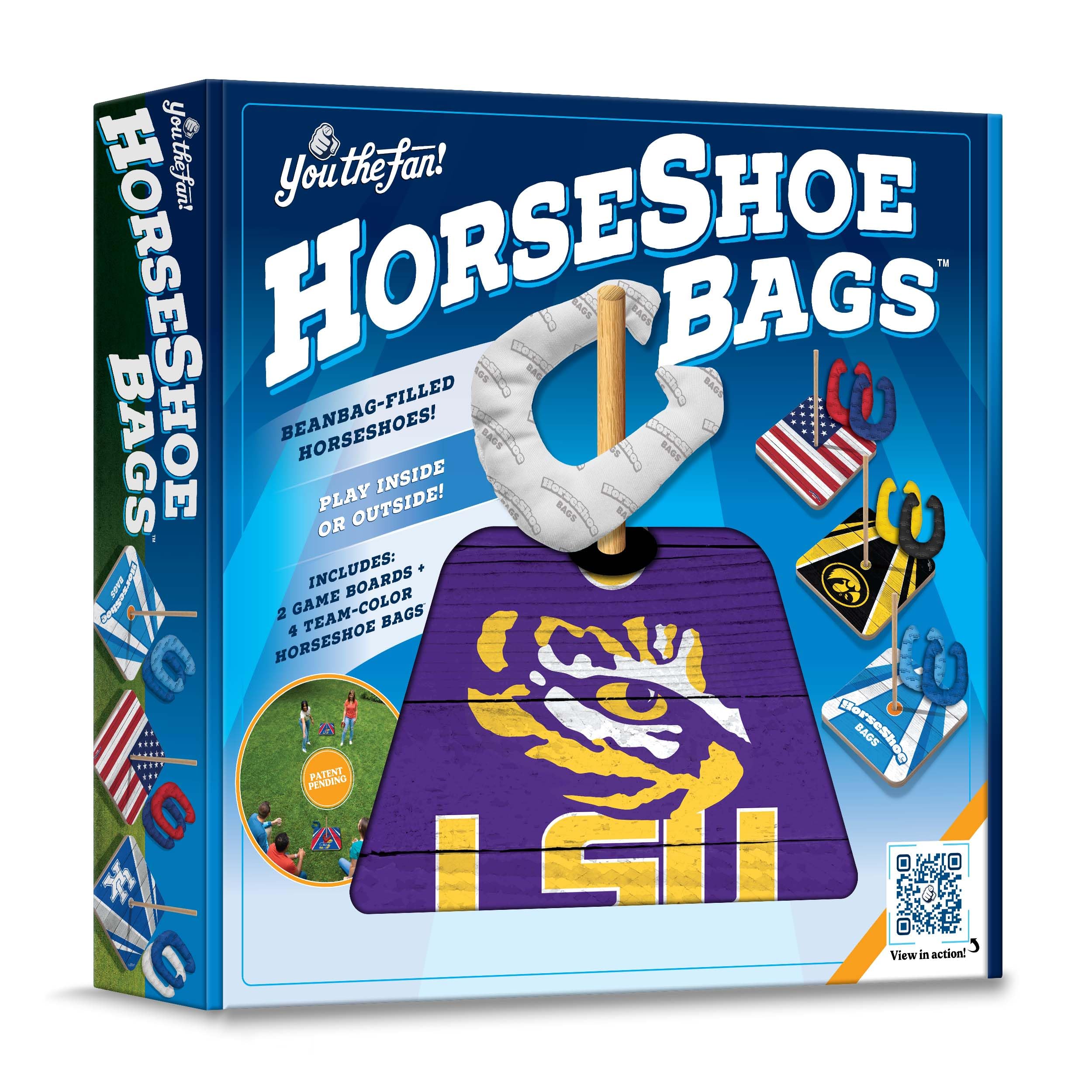 YouTheFan NCAA LSU Tigers Horseshoe Bags - Durable Team Spirit Tote for LSU Fans - Perfect for Game Day, Tailgating & School Events