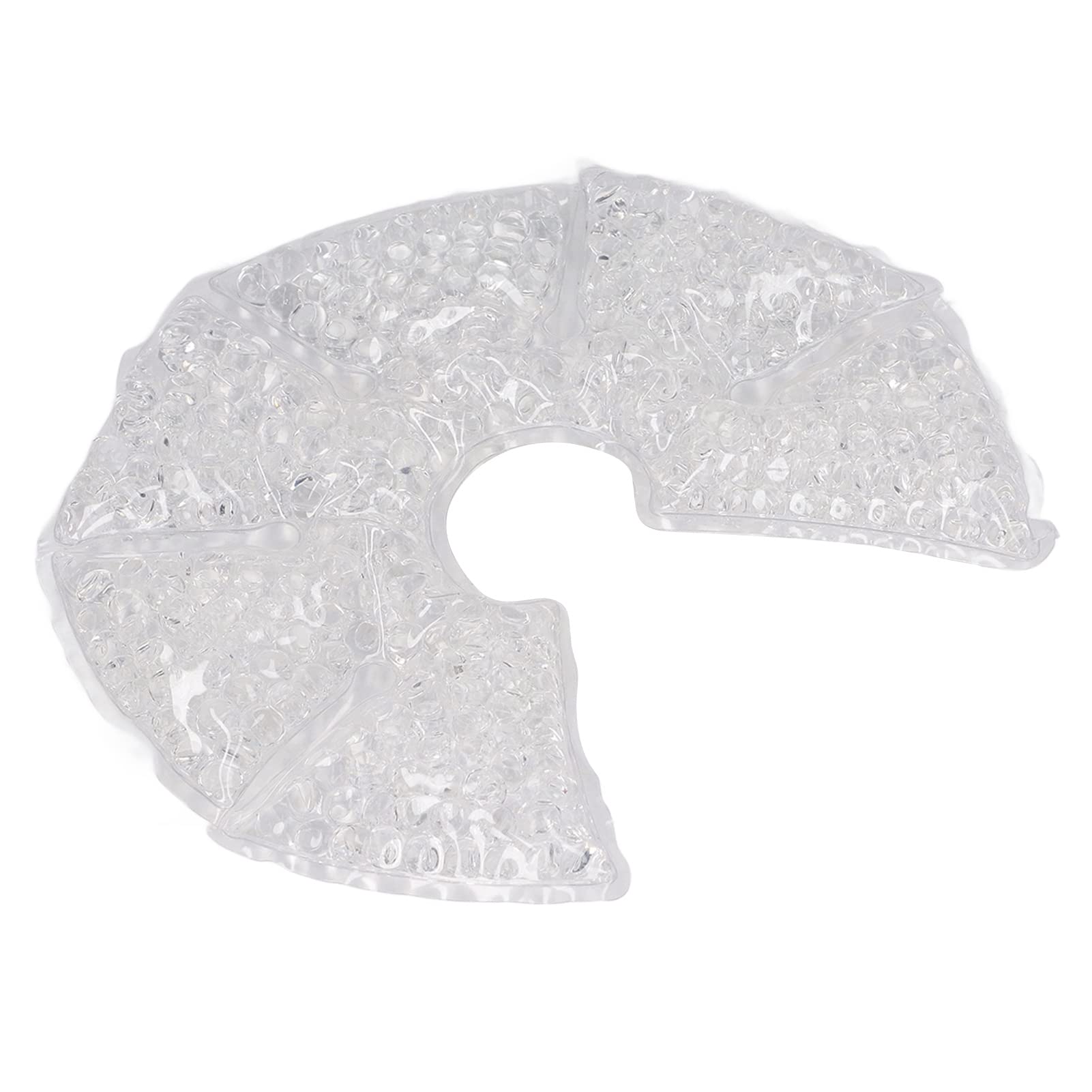 Hot & Cold Breastfeeding Gel Packs for Nursing Mothers - Reusable Breast Compress Pads with Soft Cloth Cover to Reduce Swelling & Pain Relief - Perfect for Postpartum Care, Mastitis Treatment & Comfort at Home (Grey)