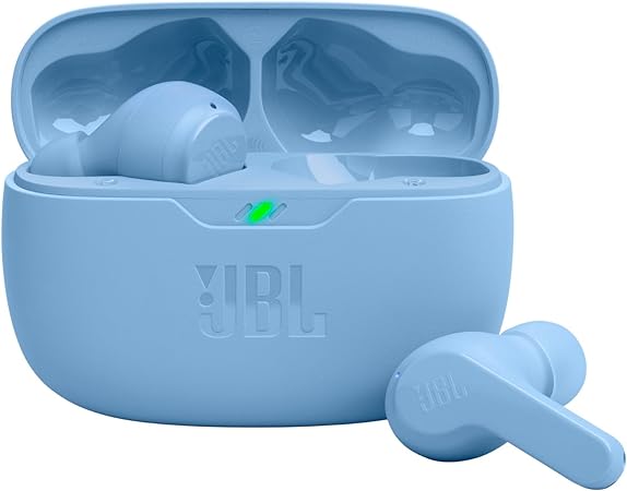 JBL Vibe Beam True Wireless Earbuds - Bluetooth 5.2, 32H Playtime, IP54 Waterproof, Clear Calls - Perfect for Gym, Running & Travel (2023 New Model)