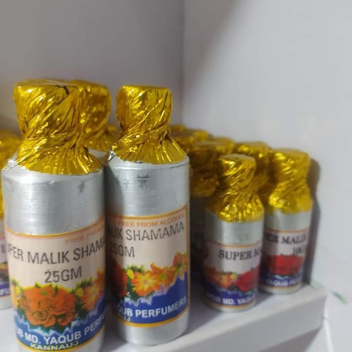 Premium Super Malik Shamama Attar Perfume Oil by S.Md.Ayub Md. Yaqub - Authentic Indian Fragrance from Kannauj - All Sizes Available - Perfect for Meditation, Spiritual Practices & Special Occasions