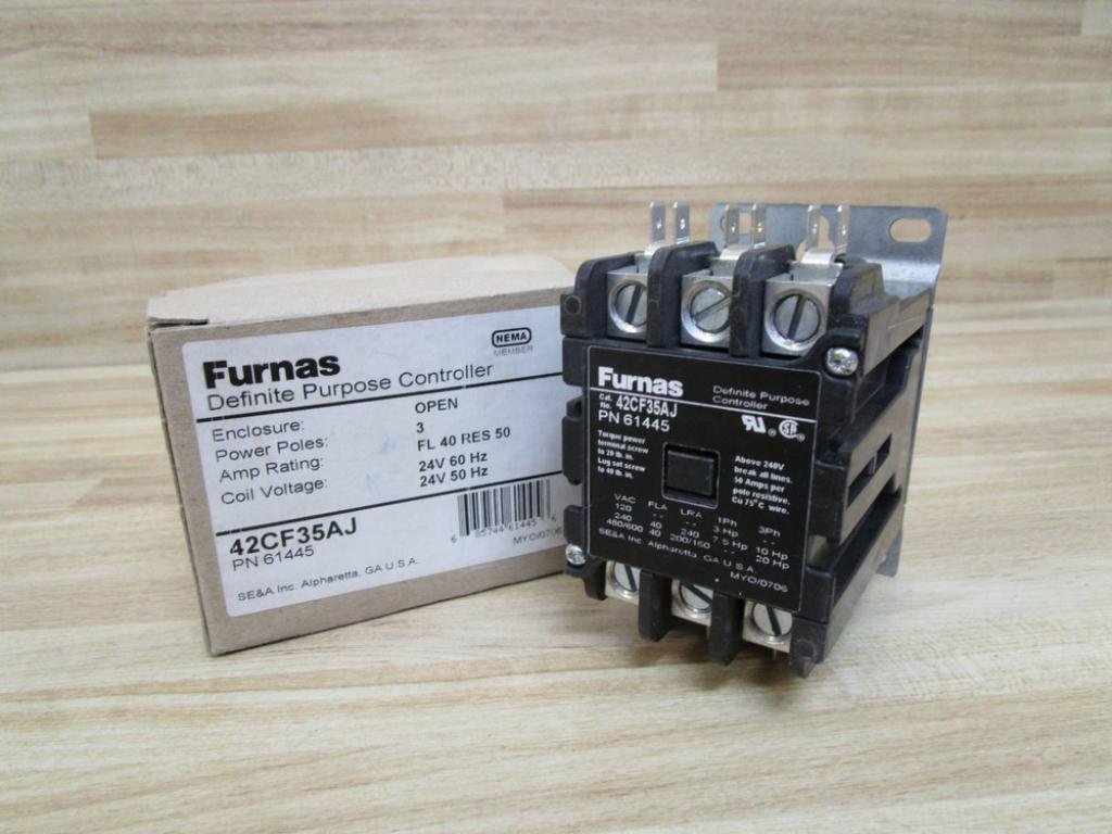 42CF35AJ Definite Purpose Controller - Heavy Duty Motor Starter for HVAC, Pumps & Industrial Equipment | Reliable Protection for Commercial & Residential Use