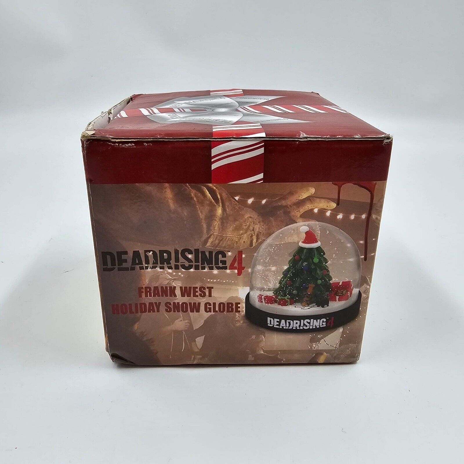 Dead Rising 4 Frank West Holiday Christmas Snow Globe Collectible #1548 for Xbox One - Perfect for Gaming Decor & Christmas Gift Giving