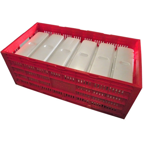 Rite Farm Products Chicken Egg Transport Crate - Durable Poultry Egg Carrier for Safe Transport - Perfect for Farmers, Backyard Chicken Keepers & Egg Delivery