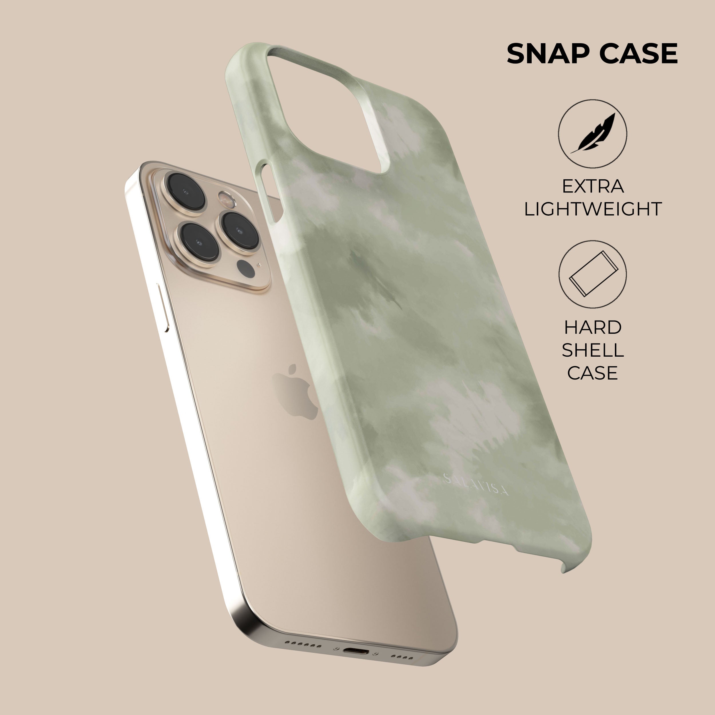Eco-Friendly Tie Dye Phone Case for iPhone & Samsung - Trendy Bohemian Style Protective Cover - Perfect for Music Festivals, Beach Days & Boho Lovers