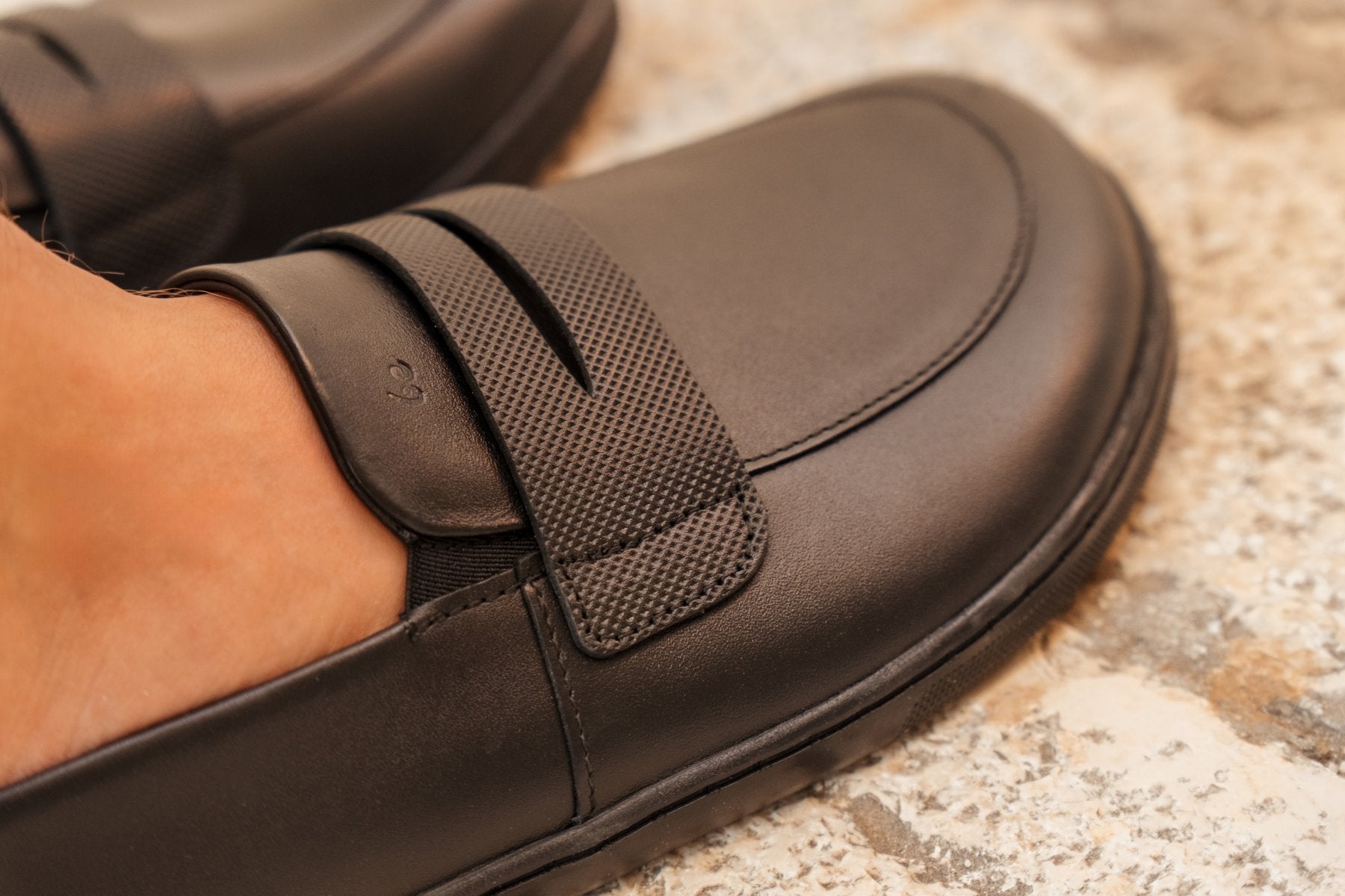 Barefoot Moccasins for Men & Women - Be Lenka Buena All Black Comfortable Minimalist Shoes - Perfect for Yoga, Walking & Indoor/Outdoor Activities