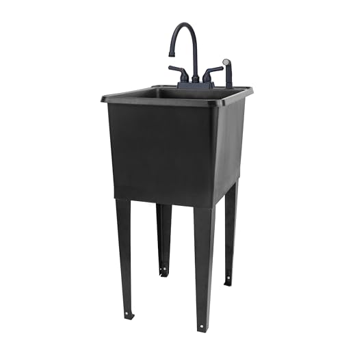 Black Tub, Black Faucet