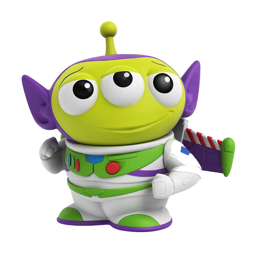 Pixar Alien Remix 3-Pack Action Figures - Mr. Incredible, Buzz Lightyear & Merida - 3-Inch Retro Toy Story Collectibles in Pizza Box Packaging - Perfect Gift for Kids Ages 3+ | Birthday Party Favors, Disney Movie Merchandise, Collectible Display