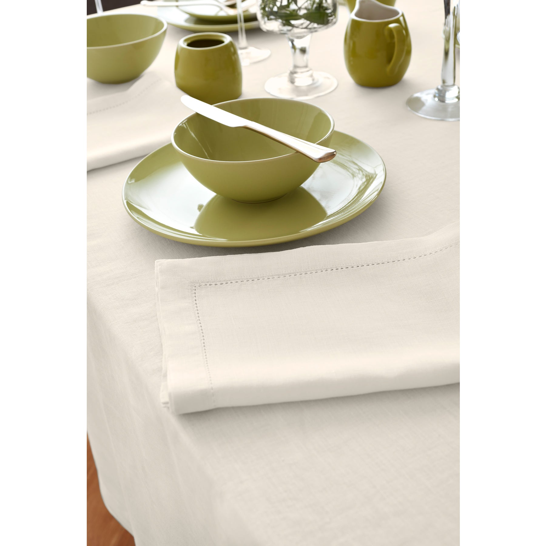 Sonoma Tablecloth - Premium Cotton Table Cover for Dining & Decor | Perfect for Parties, Weddings & Home Decor