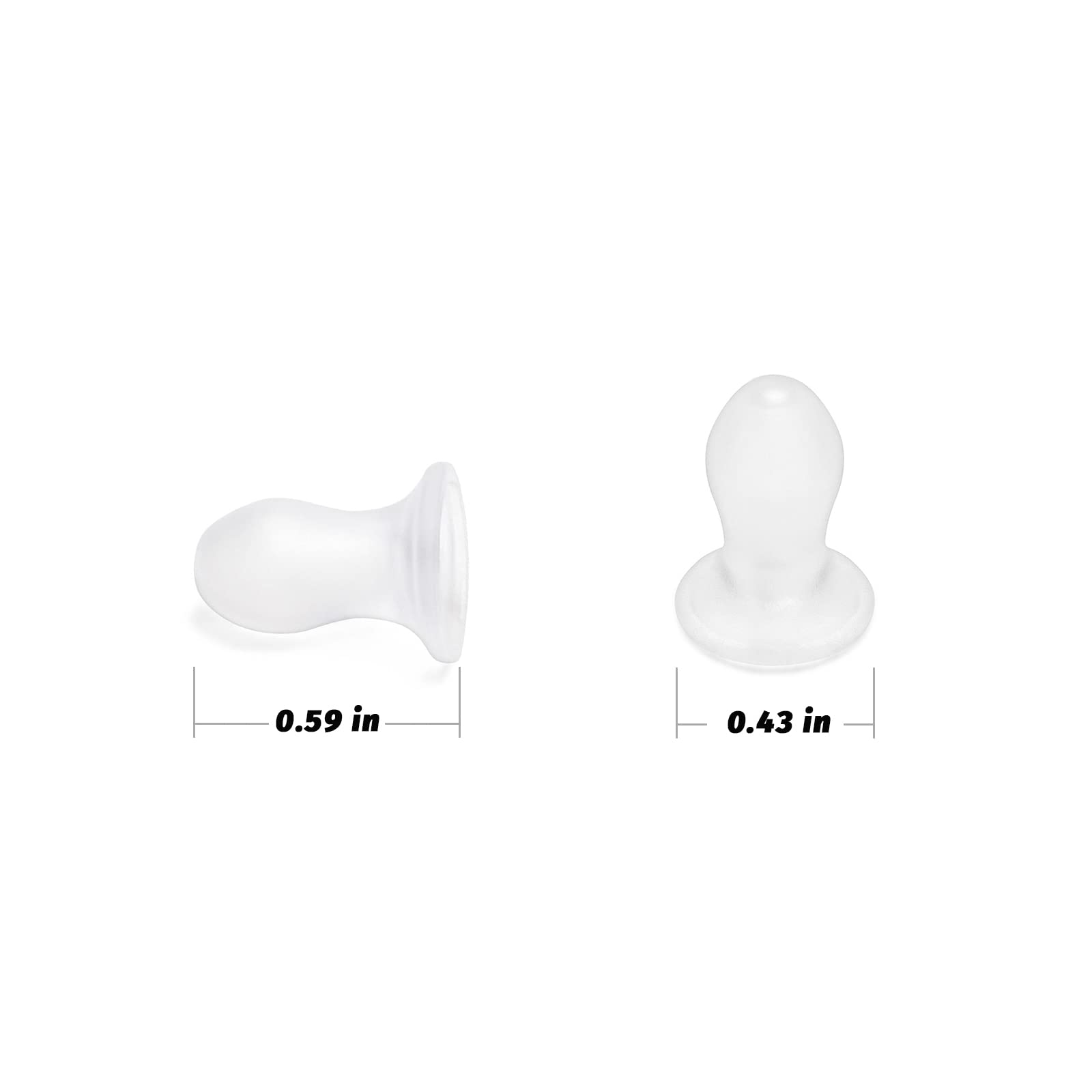 TWAYRDIO Replacement Earbud Tips for Motorola Two-Way Radios - 5 Pack Acoustic Coil Tube Earplugs for Walkie Talkie & Surveillance Headsets | Perfect for Security, Construction & Event Staff Communication