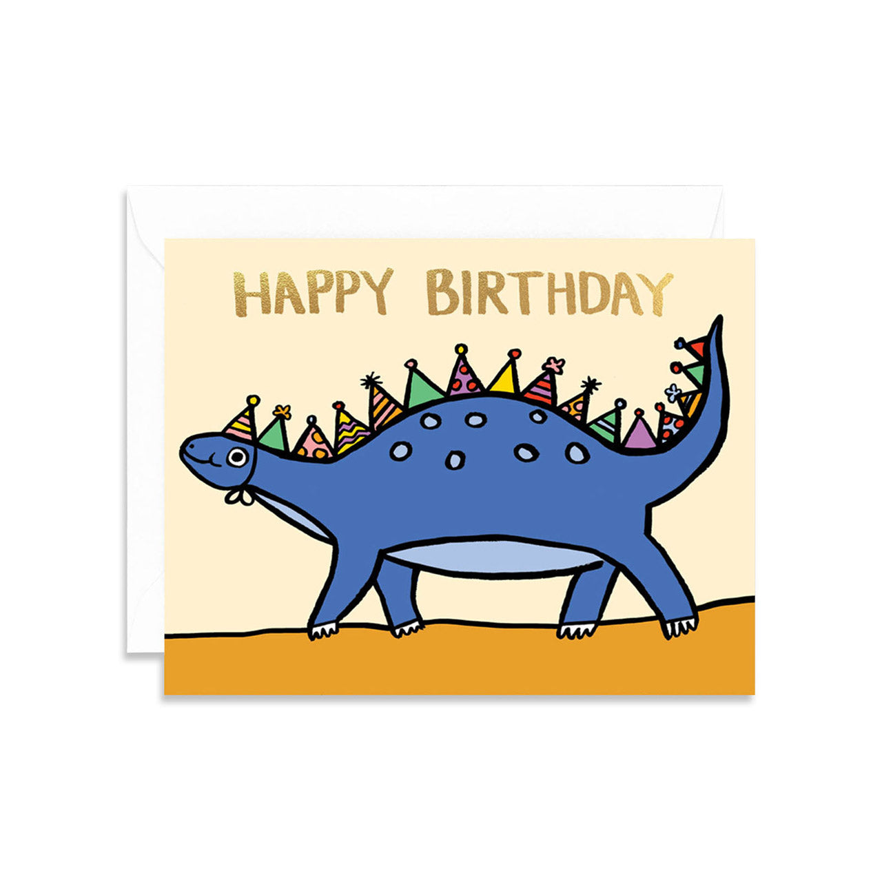 Funny Dinosaur Birthday Card for Kids - Perfect for Birthday Parties, Gifts & Celebrations