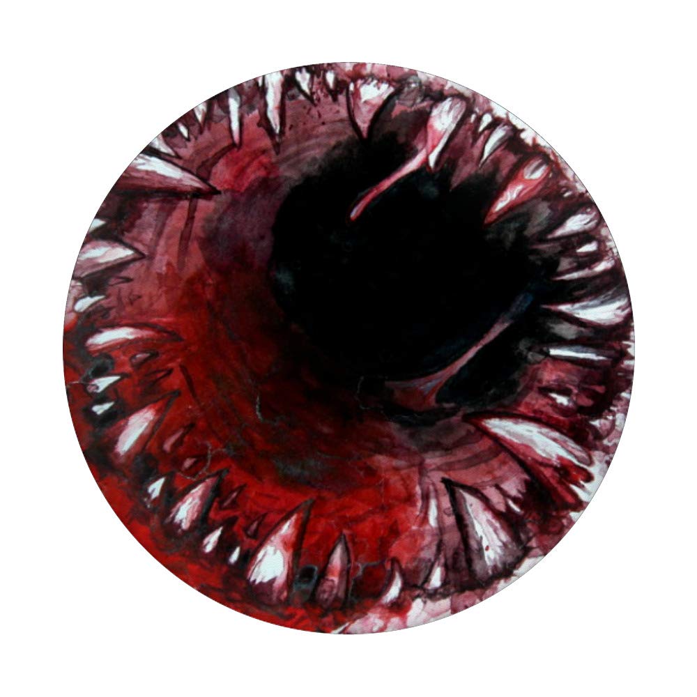 Scary Monster Mouth Fake Bloody Sharp Teeth - Halloween Costume Accessory for Cosplay, Horror Parties & Movie Props