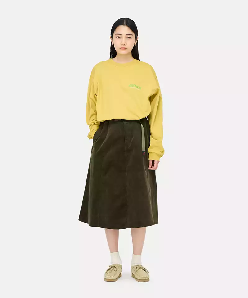 Stylish Paneled Midi Skirt for Women - Flattering A-Line Design, Comfortable Stretch Fabric - Perfect for Office Wear, Date Nights & Casual Outings