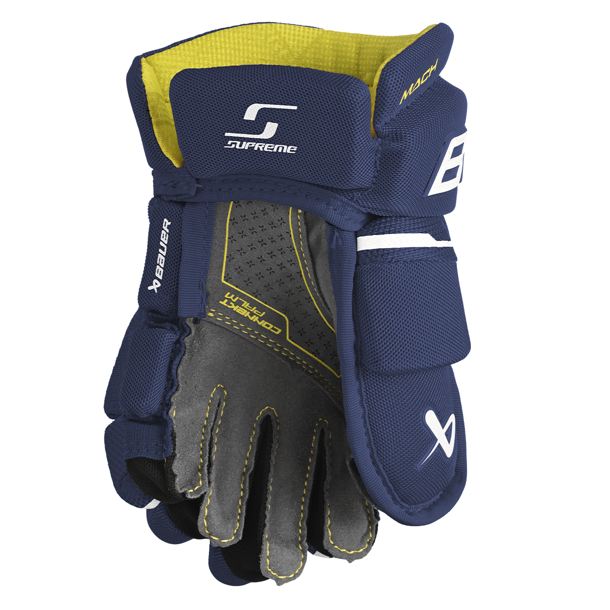Bauer Supreme Mach Youth Hockey Gloves - Lightweight & Protective for Ice Hockey Players - Perfect for Training & Games
