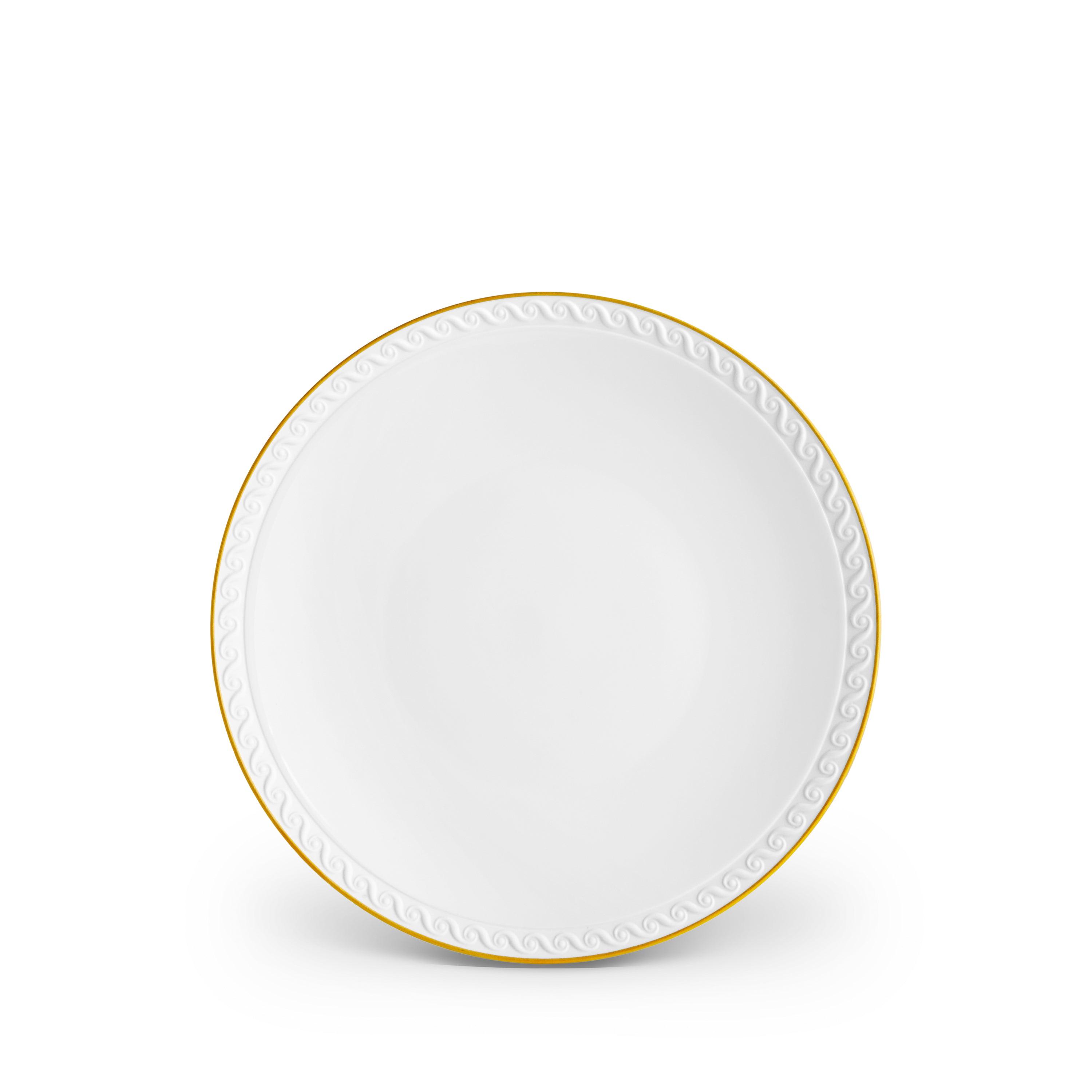 Luxury Neptune Gold Dessert Plate - Elegant Serving Platter for Parties, Weddings & Fine Dining | Premium Ceramic Appetizer Plate
