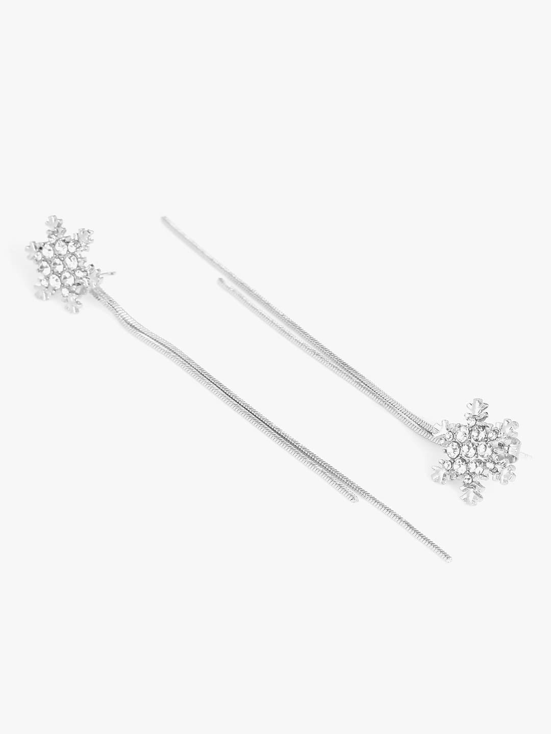 Stylish Yellow Crystal Chime Earrings for Women & Girls - Fashionable Long Dangling Earrings | Elegant Jewelry Accessories | Perfect Birthday & Anniversary Gift for Her (Ideal for Parties, Weddings & Special Occasions)