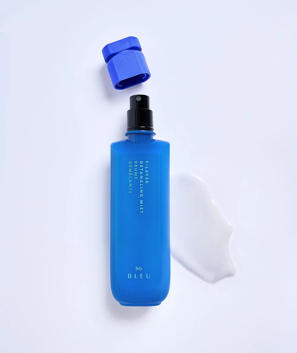 F Layer Detangling Mist for Hair - Smooth & Tangle-Free Hair Spray with Natural Ingredients | Perfect for Dry, Damaged & Curly Hair Care at Home or On-the-Go