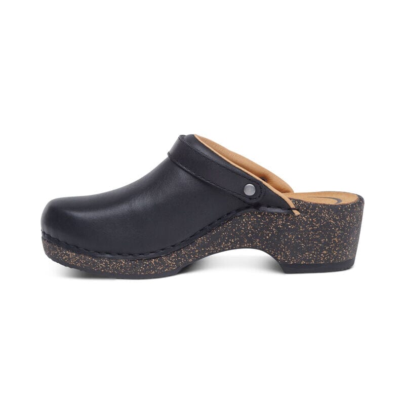 AETREX BECKIE Cork Clog Shoes - Comfortable Women's Slip-On Sandals for Walking & Casual Wear | Final Sale