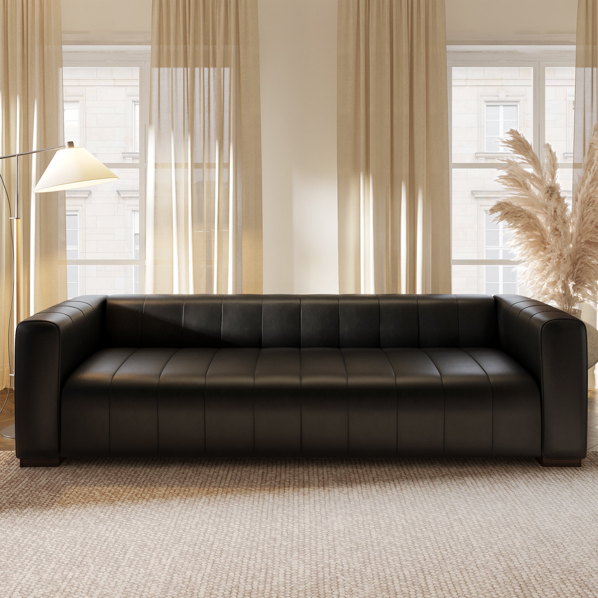 Canale 86 Sofa - Modern Comfortable Living Room Couch for Small Spaces, Apartments & Cozy Home Decor