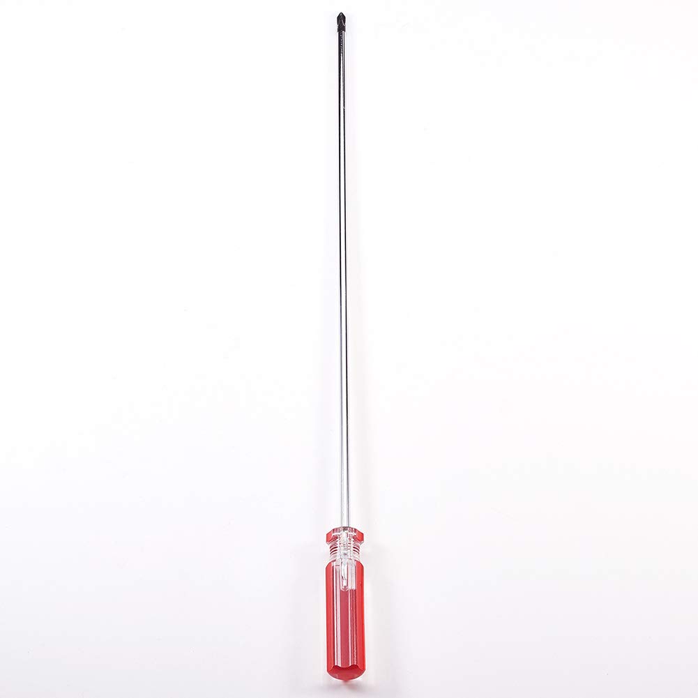 Utoolmart Phillips Screwdriver - 5mm Magnetic Cross Head Tip, 300mm 45# Steel Shaft with 75mm Ergonomic Plastic Handle - Perfect for Home Repair, DIY Projects & Craft Work | Durable Screwdriver for Electronics, Furniture Assembly & General Maintenance