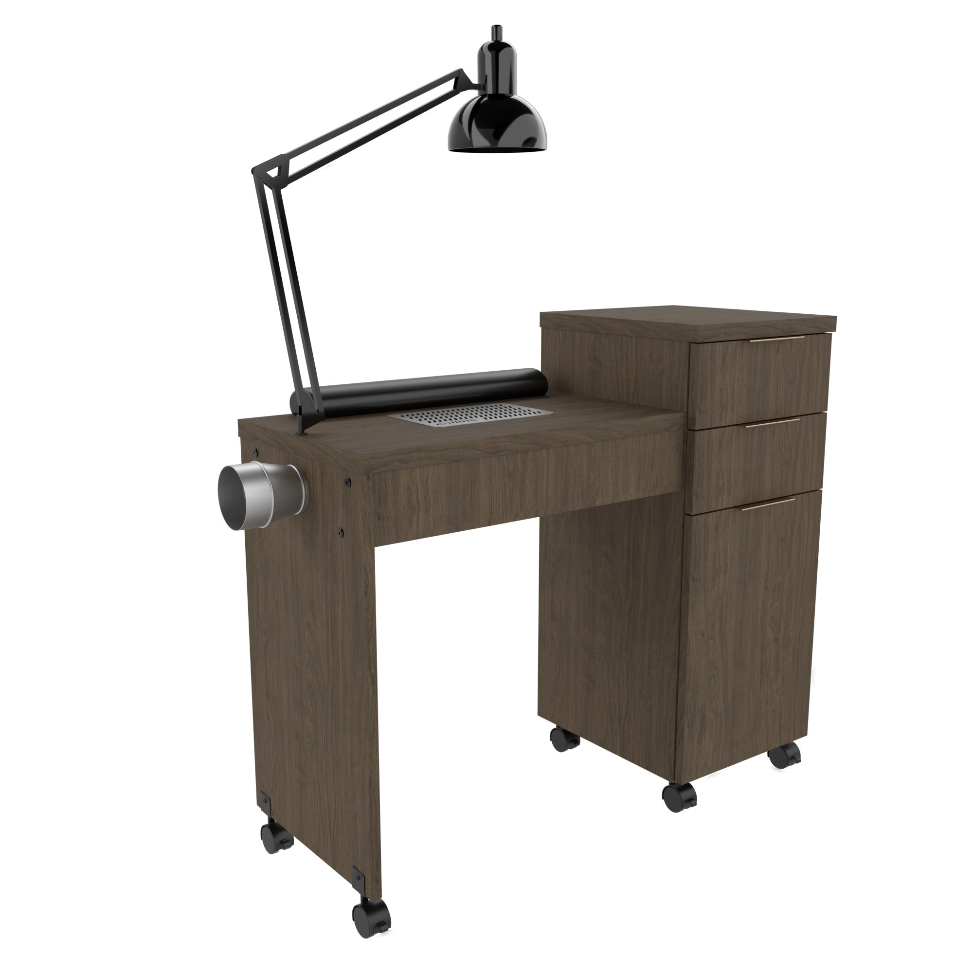 Professional Adjustable Tall Nail Table for Salon & Home Manicure - Perfect for Nail Technicians, DIY Nail Art & Spa Treatments