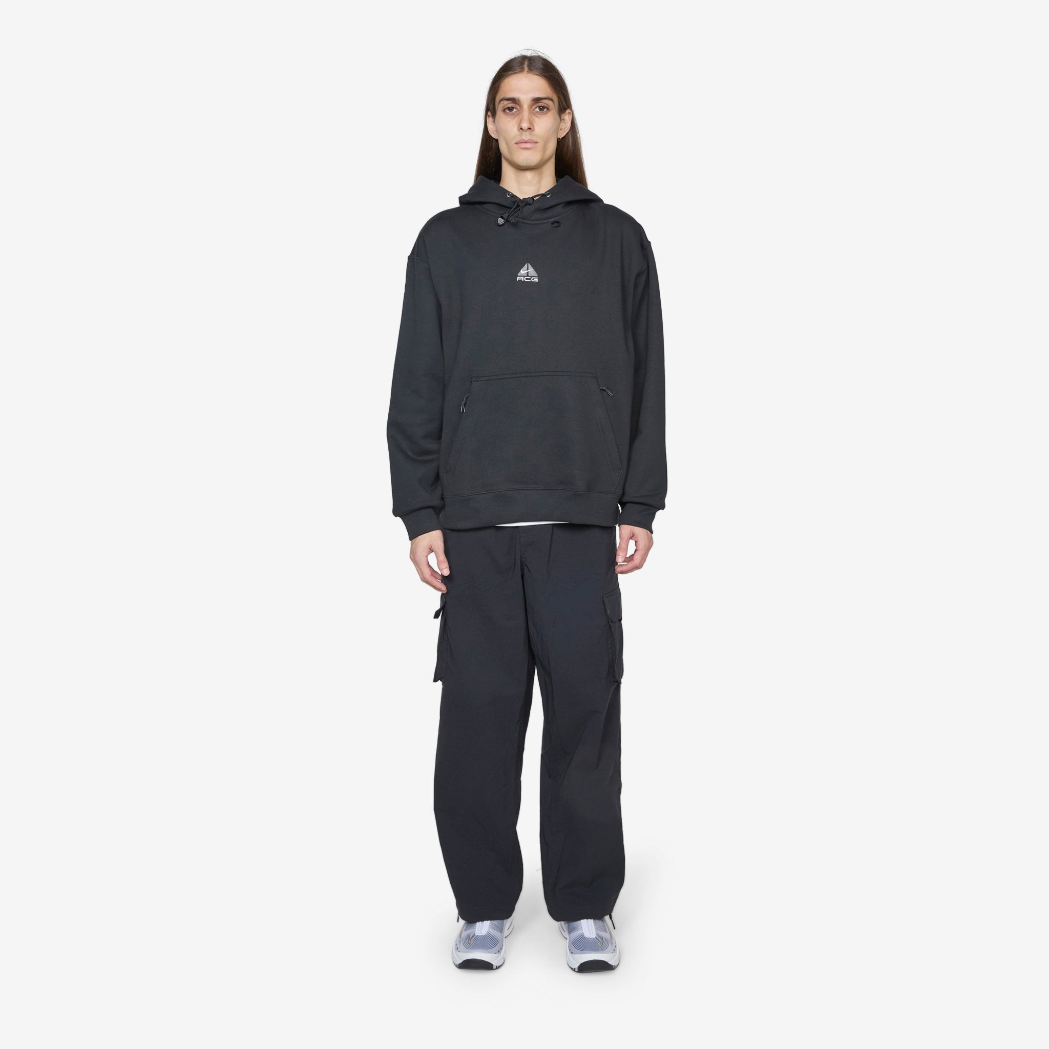 ACG Therma FIT Fleece Pullover Hoodie for Men & Women - Black, Anthracite, Summit White | Warm Winter Outdoor Hooded Sweatshirt for Hiking, Camping & Casual Wear