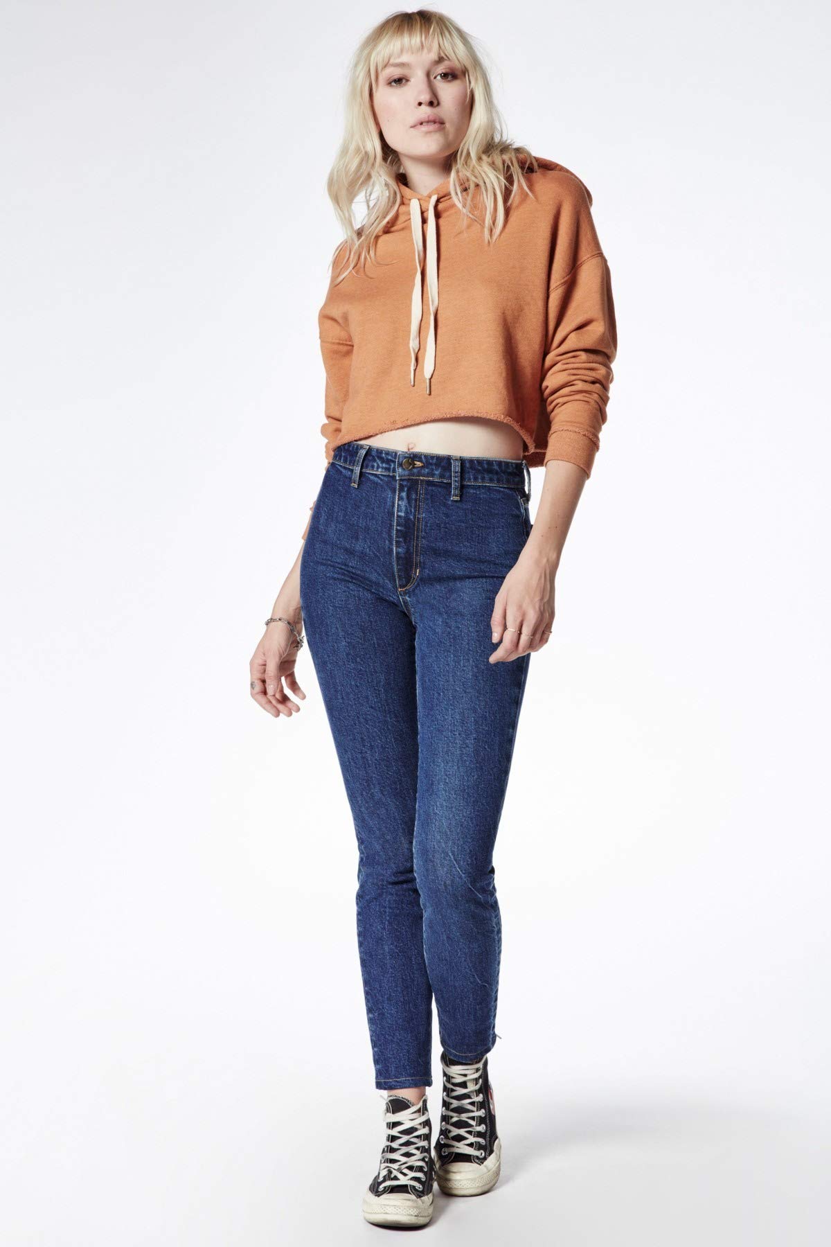 Joe's Jeans Taylor Hill Charlie High Waist Ankle Skinny Jeans for Women - Sheela Wash | Slim Fit Stretch Denim Pants | Perfect for Casual Wear, Office & Night Out
