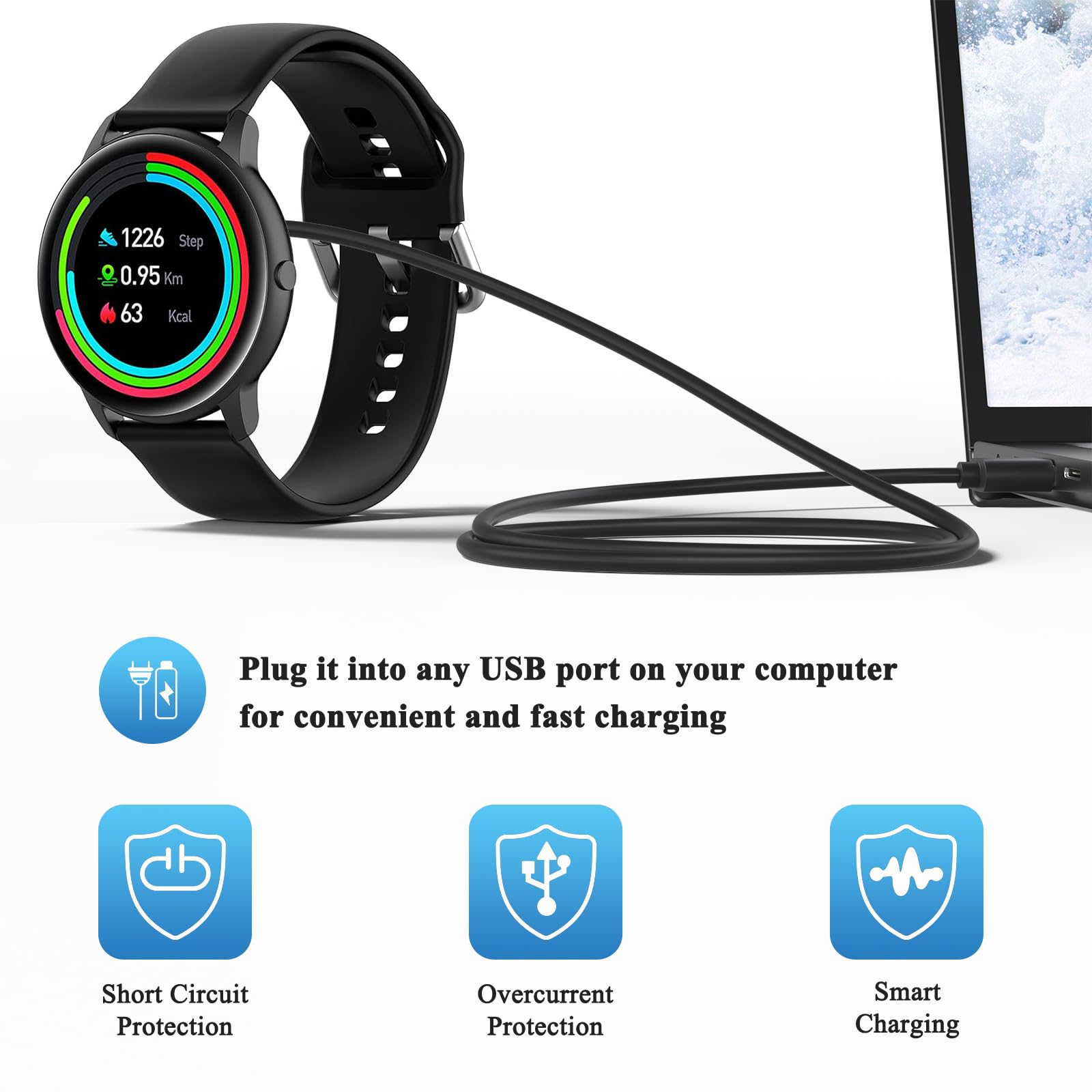 Original Title: USB Charger For Reflex Active Series 3/4/5 sport/712/13/14/15/17/18/23 Replacement Magnetic Charger(USB_A 1 Pack)    Optimized Title:   **Reflex Active Series 3/4/5/712/13/14/15/17/18/23 Magnetic USB Charger – Replacement Fast Charging Cable (USB-A, 1 Pack) – Perfect for Sports & Fitness Trackers**