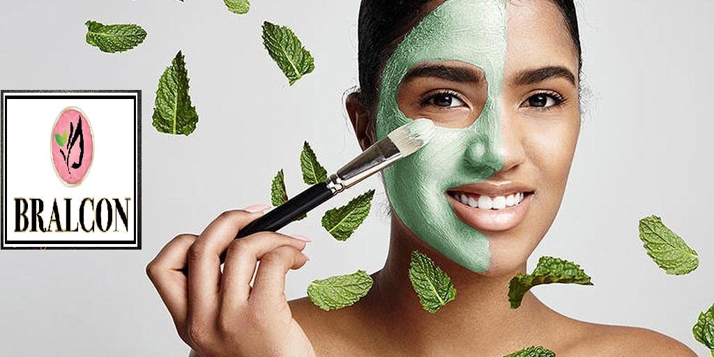 Organic Pomegranate Peel Powder & Mint Powder Combo - 200g (100g x 2) | Natural Skin Care & Hair Care | Face Mask, DIY Beauty Recipes, Detox & Glow Boost | Perfect for Spa Day, Home Remedies & Ayurvedic Treatments