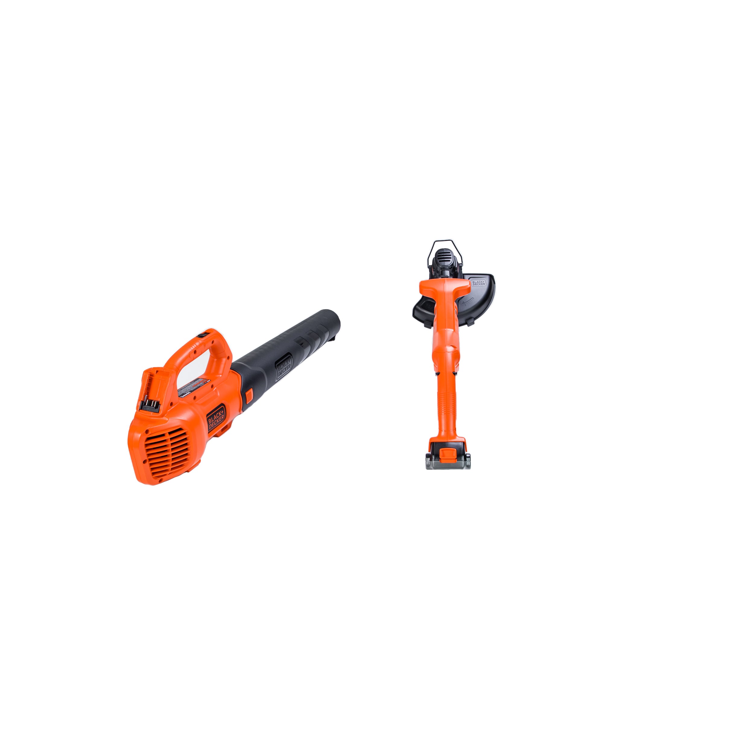 20V MAX Cordless Axial Leaf Blower and String Trimmer Combo Kit - 2-in-1 Yard Tool Set for Lawn Care, Garden Maintenance & Outdoor Cleaning