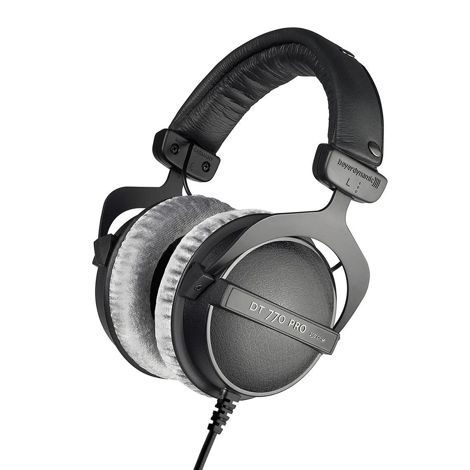 Beyerdynamic DT 770 PRO 80 Ohm Studio Closed-Back Reference Headphones for Professional Recording, Mixing & Gaming - Premium Sound Isolation & Comfort for Long Sessions