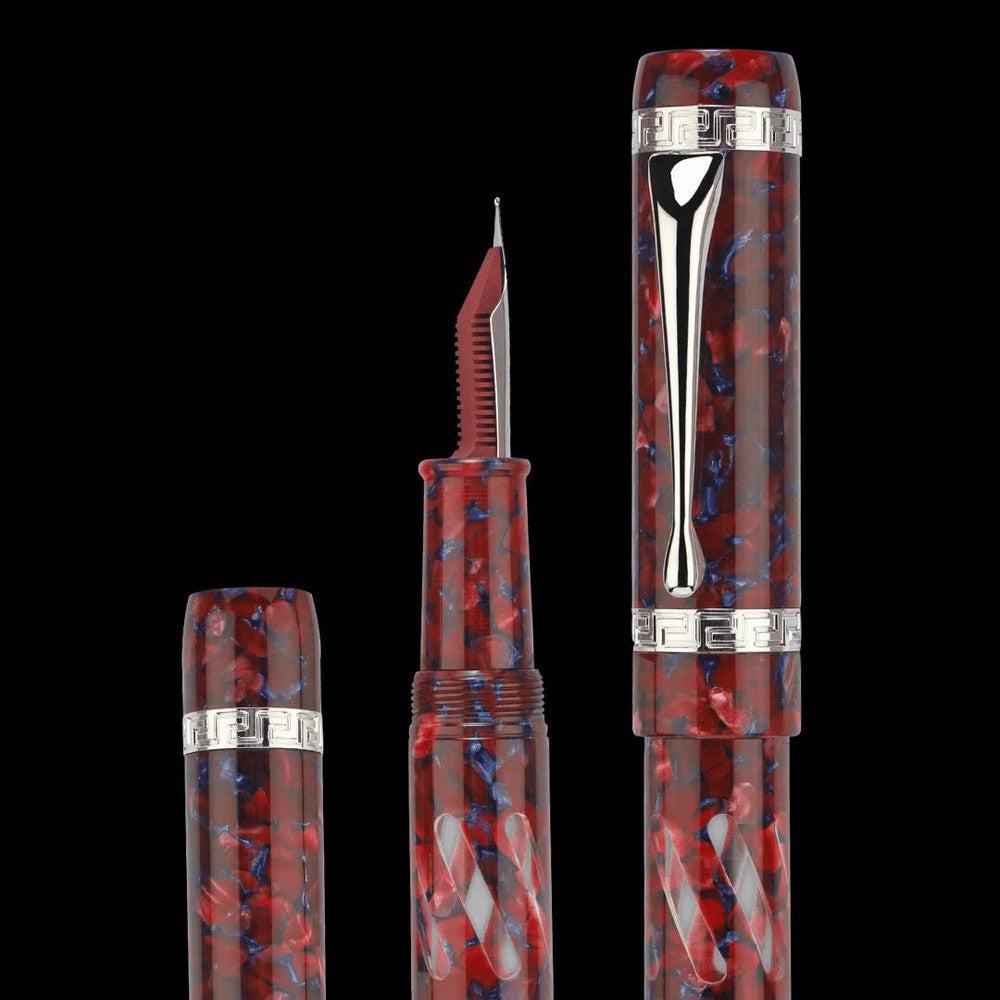 Premium Magna Carta Fountain Pen with Smooth Nib - Elegant Writing Instrument for Calligraphy, Journaling & Gifting - Luxury Pen for Professionals & Collectors
