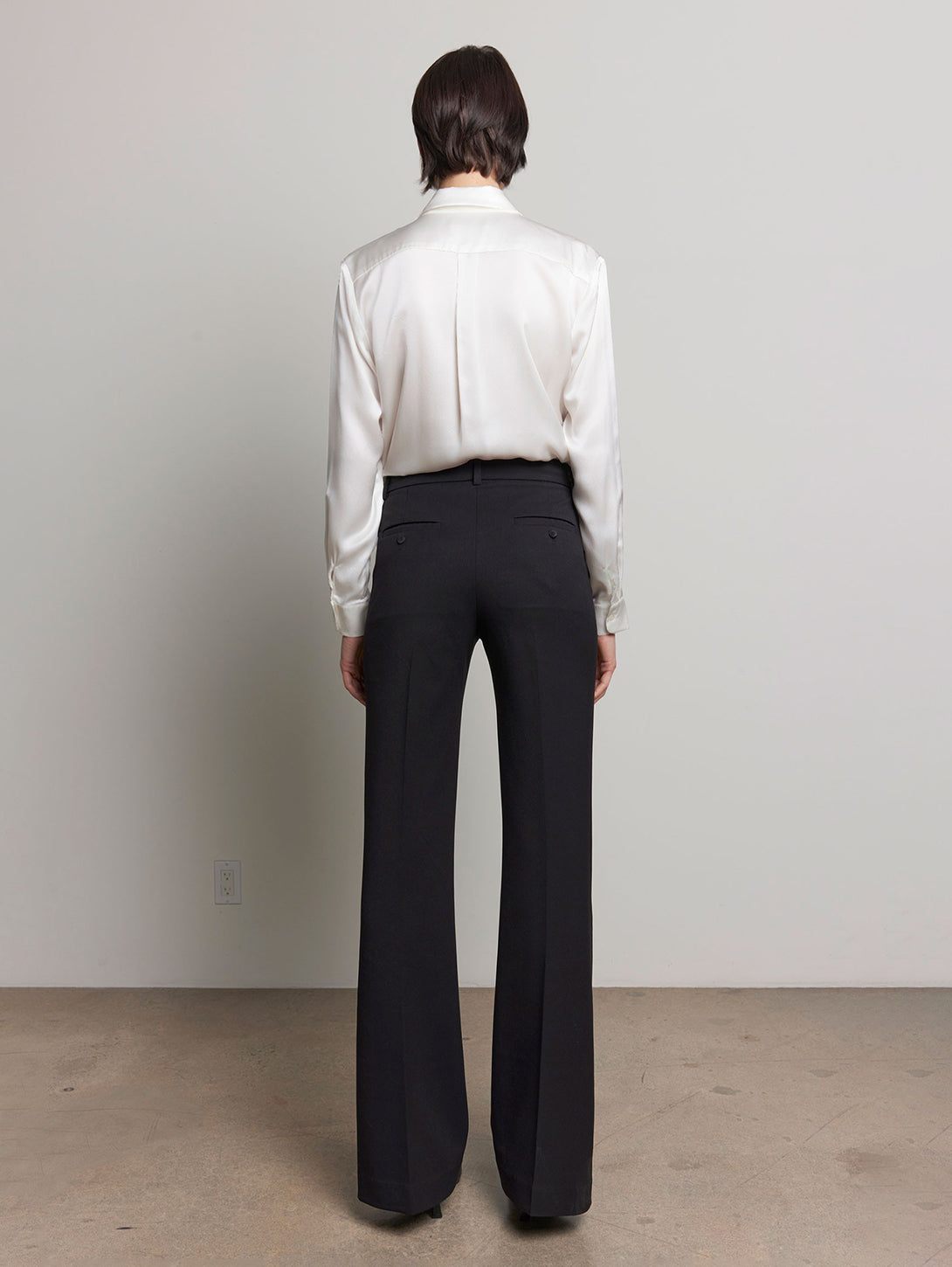 Mariposa Soft Suiting Pants for Women - Comfortable Stretch Dress Pants in Black | Perfect for Office, Business Casual & Travel