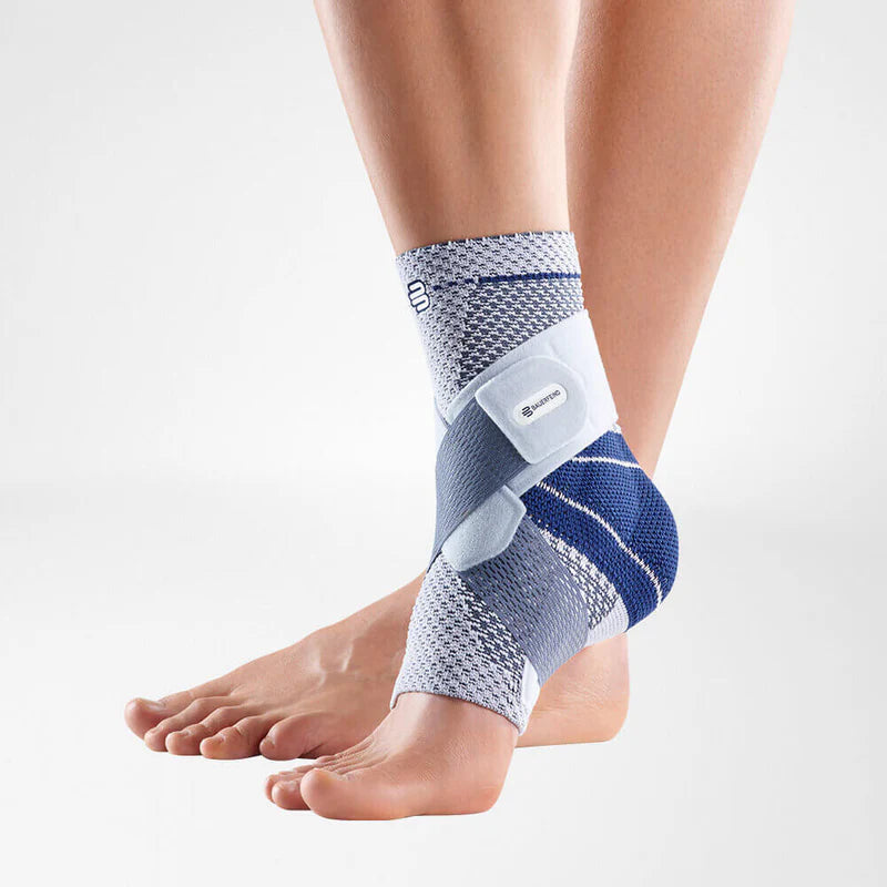 Bauerfeind MalleoTrain Plus Ankle Support Brace for Stability & Pain Relief - Ideal for Running, Basketball & Sports Injury Recovery