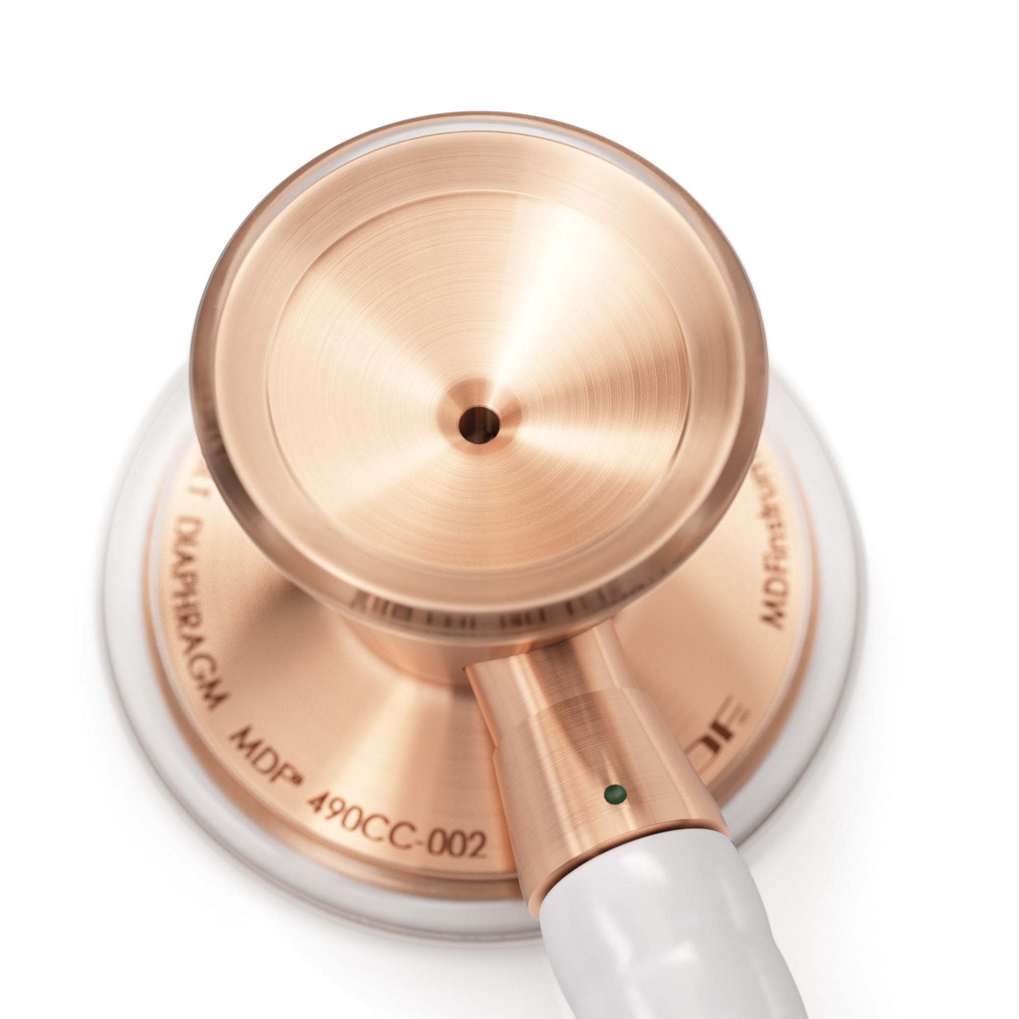 ProCardial® Titanium Cardiology Stethoscope - Premium White & Rose Gold Medical Stethoscope for Doctors, Nurses & Healthcare Professionals | Ideal for Cardiac Exams, Patient Monitoring & Clinical Use