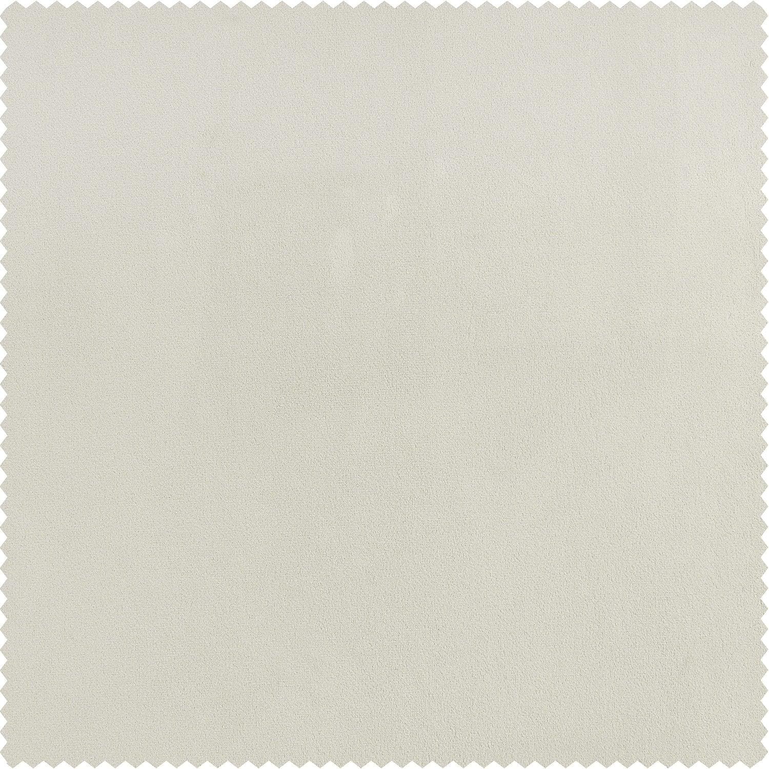 Luxury Misty White Signature Plush Velvet Fabric Swatch - Soft Velvet Material for Upholstery, Clothing & DIY Crafts - Perfect for Home Decor, Fashion Design & Sewing Projects