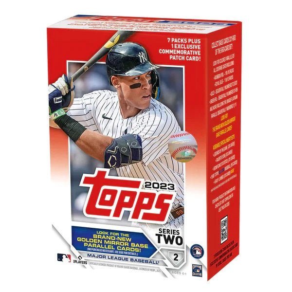 2023 Topps MLB Series 2 Baseball Cards Blaster Box - 36 Packs with Exclusive Inserts, Perfect for Collectors & Fantasy Baseball Fans (Great Gift for Sports Enthusiasts)