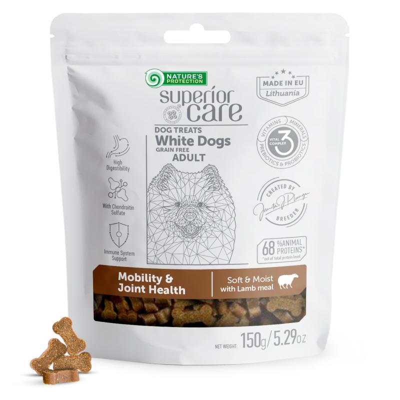 Premium Lamb Flavored Dog Treats for Adult Dogs - Supports Joint Health & Mobility - Ideal for Training, Rewards & Senior Dog Care
