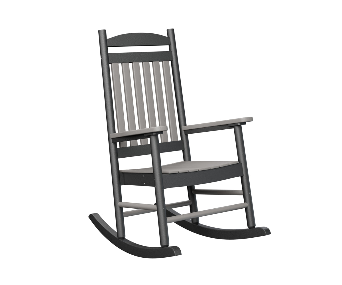 Berlin Gardens Porch Rocker - Classic Wooden Rocking Chair for Outdoor Patio, Garden & Front Porch - Perfect for Relaxing, Reading & Enjoying Nature