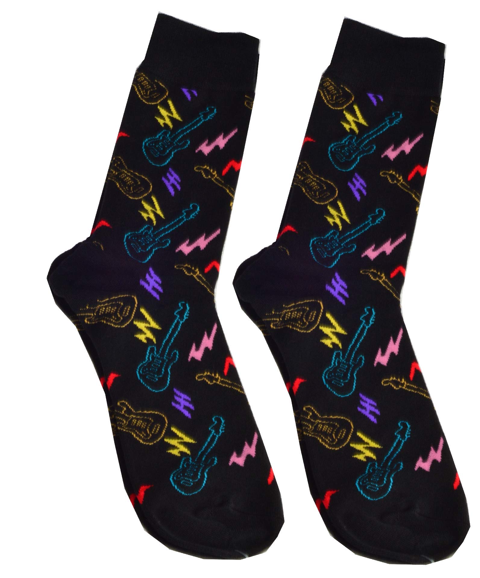 MEANT2TOBE Guitar Lover Gifts for Dad - Coffee Mug, Socks, Metal Pencil Holder & Keychain - Perfect for Father's Day, Birthday & Music Enthusiasts