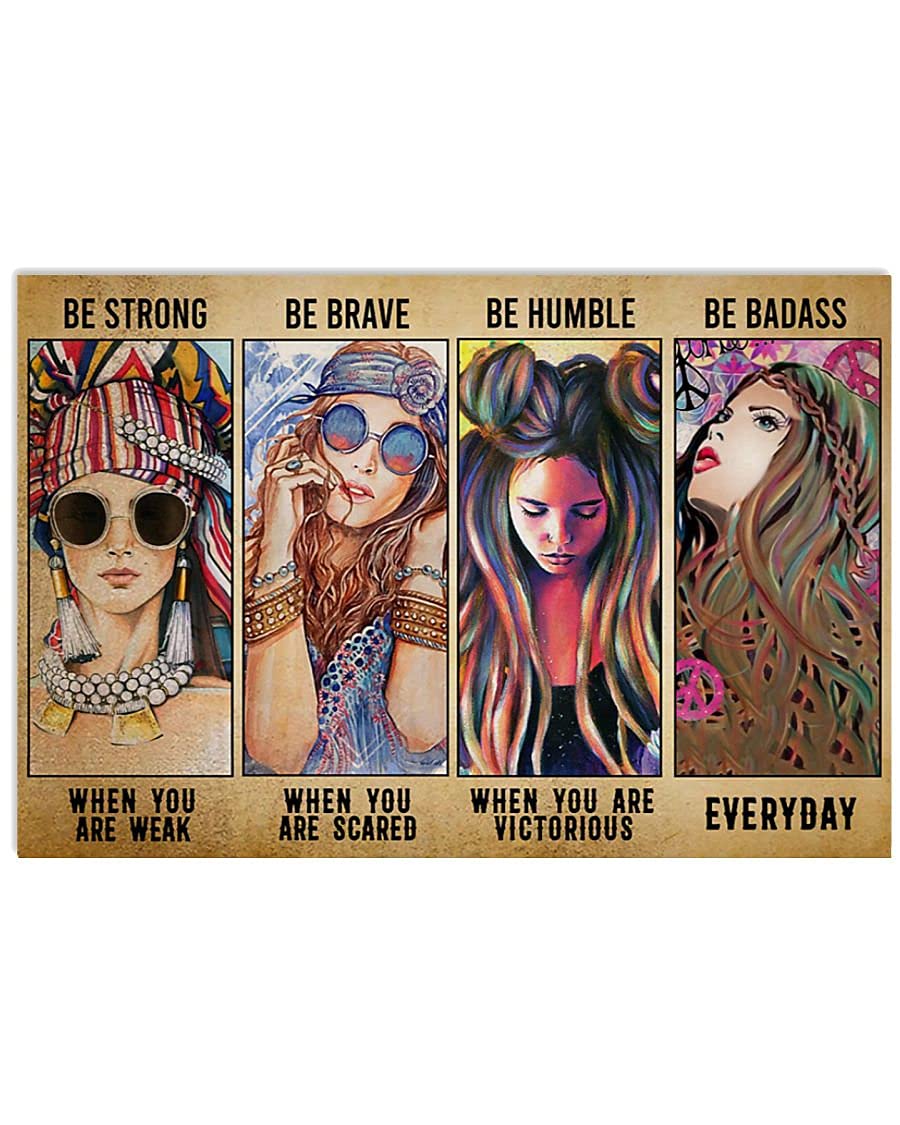 500 Piece Jigsaw Puzzle - Motivational 'Be Strong When Weak, Be Brave When Scared' Inspirational Puzzle for Adults & Kids - Educational Developmental Toy Game & Gift Idea for Family Game Night, Classroom Activities & Stress Relief