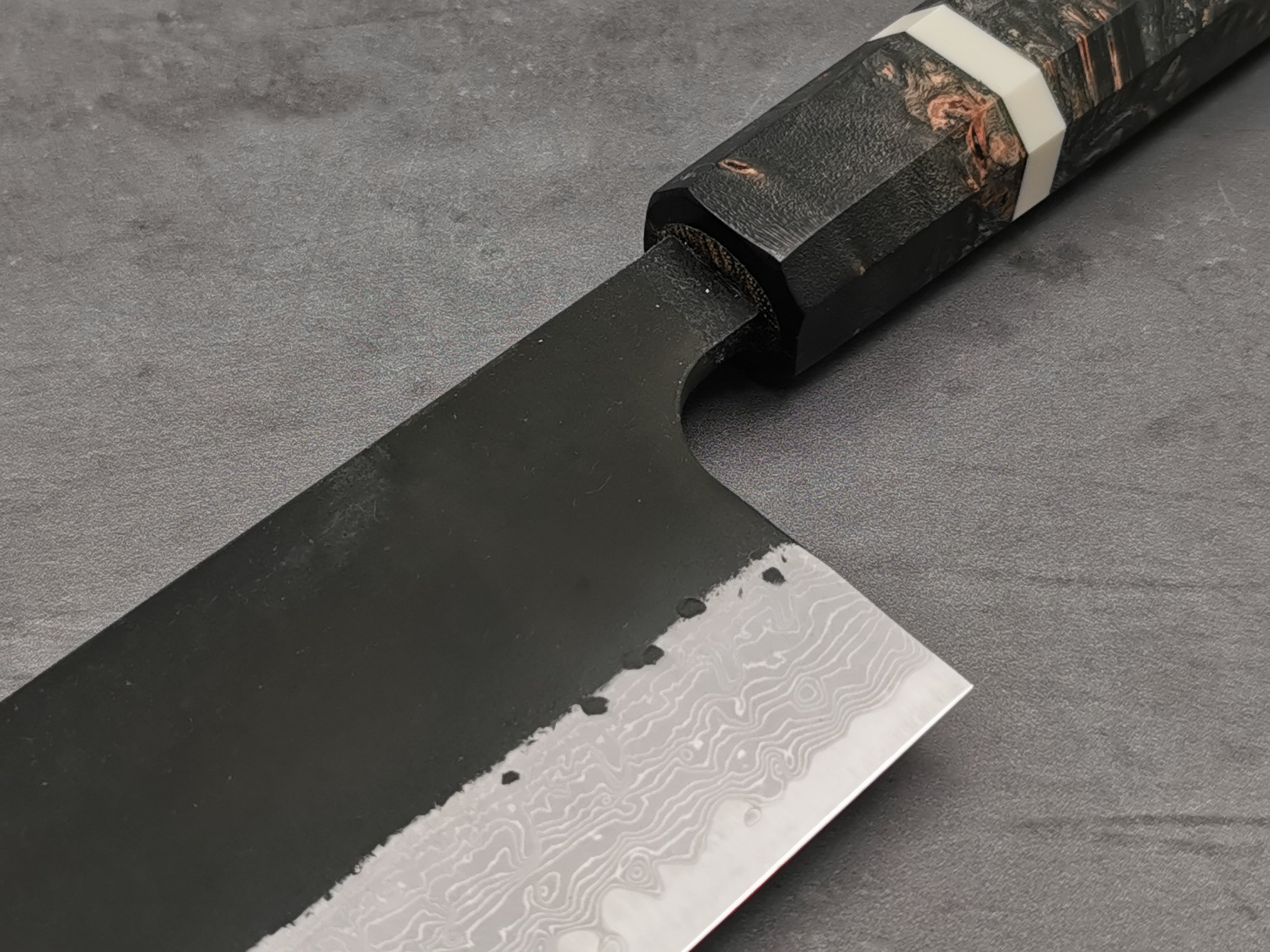 Hatsukokoro Shinkiro Nakiri Knife - Japanese Vegetable Cleaver for Professional Chefs & Home Cooking - Perfect for Slicing, Dicing & Chopping Vegetables